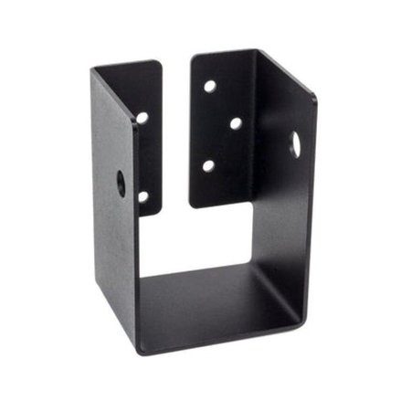SIMPSON STRONG-TIE Simpson Strong Tie Outdoor Accents ZMAX, Black Heavy Joist Hanger for 4x6 Rough APHH46R